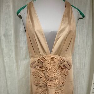 Tibi blush mini dress